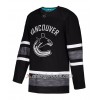 Män Ishockey Vancouver Canucks tröja Blank Svart 2019 All-Star Adidas Authentic